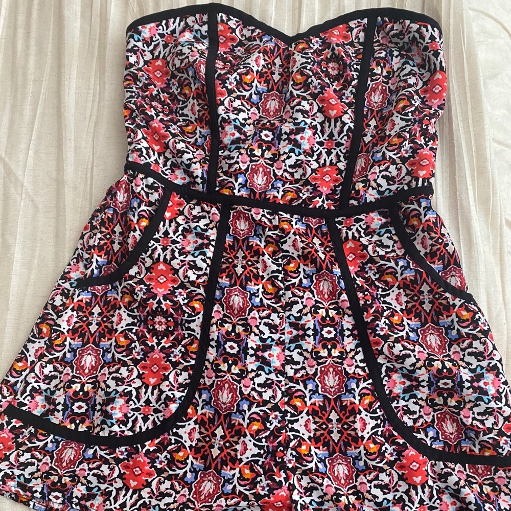 Ladies Strapless Romper